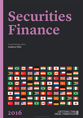 Securities Finance 2016